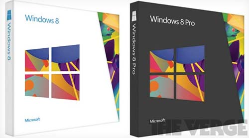Windows 8 confezioni