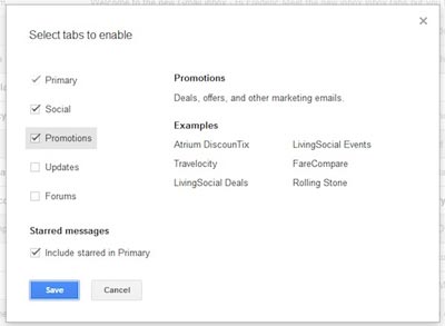 Google Gmail aggiornamento 30 maggio 2013