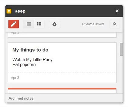 Google Keep