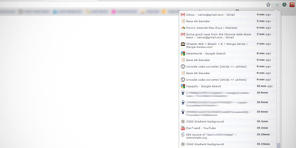 Google Chrome Sexy Undo Close Tab
