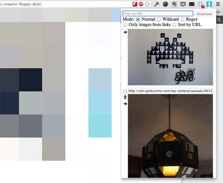 Google Chrome tools immagini