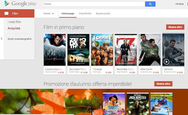 Google Play Movies