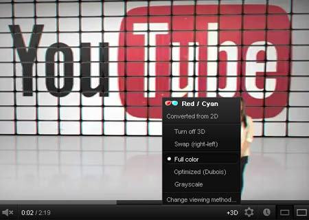 Youtube 3D