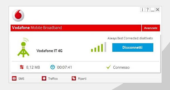 Vodafone chiavetta LTE