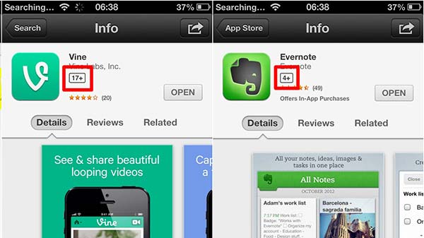 App Store eta'