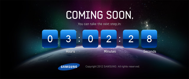Samsung countdown