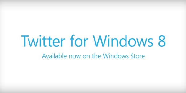 Twitter Windows 8