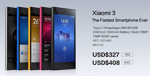 Xiaomi 3