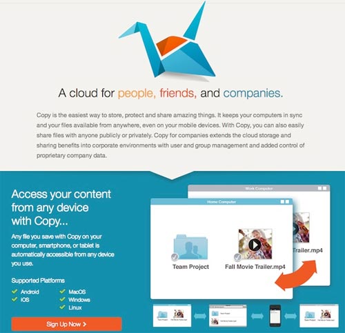 Copy alternativa Dropbox