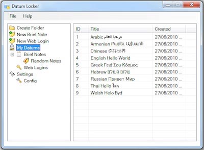 Datum Locker