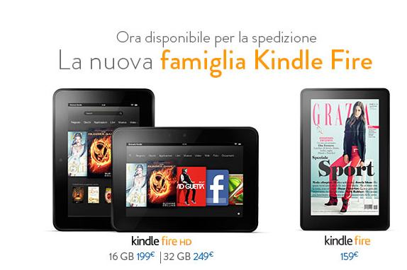 Kindle HD di Amazon