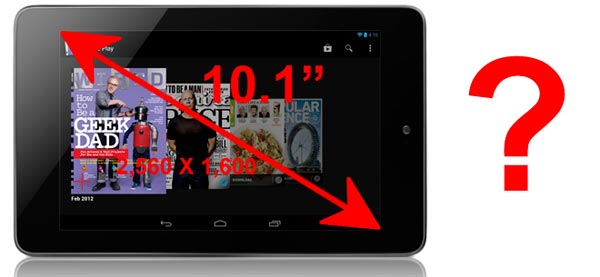 Samsung Nexus tablet