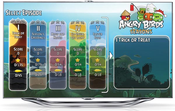 Angry Birds Smart TV