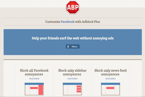 Adblock Plus introduce nuovi filtri per bloccare i contenuti sponsorizzati su Facebook