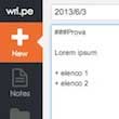 Wri.pe, il notepad online essenziale per gestire le proprie note
