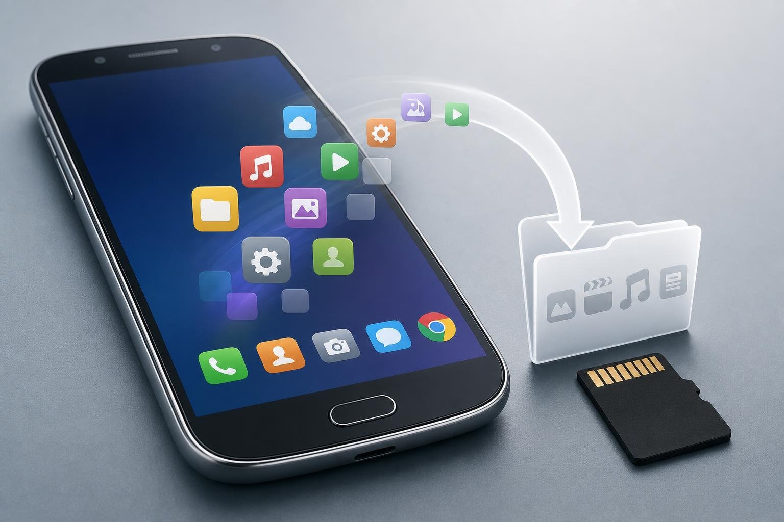 Come liberare spazio su uno smartphone Acer Liquid spostando app e dati sulla scheda SD