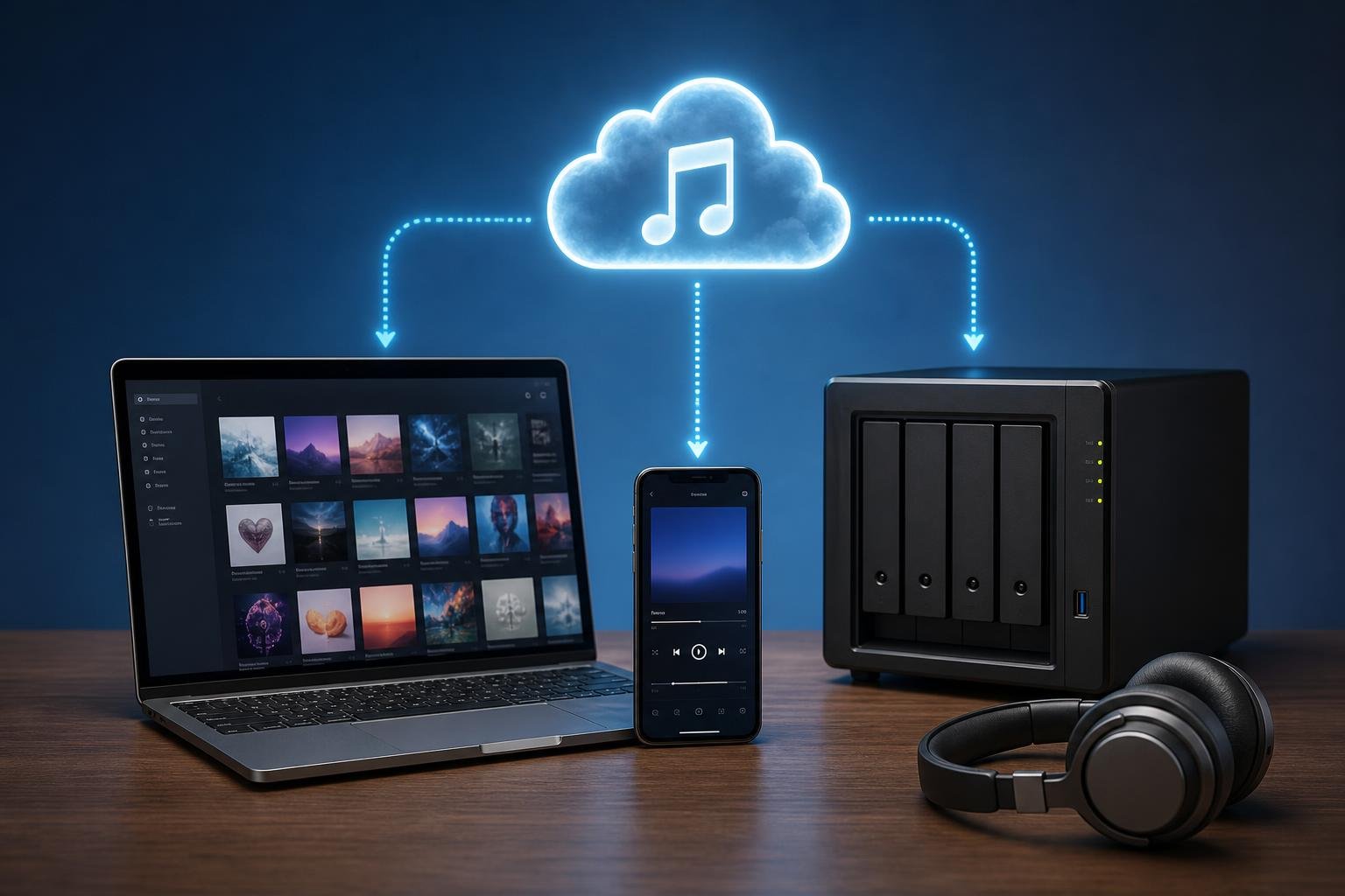 Come fare il backup della libreria musicale e sincronizzarla tra computer, smartphone e NAS