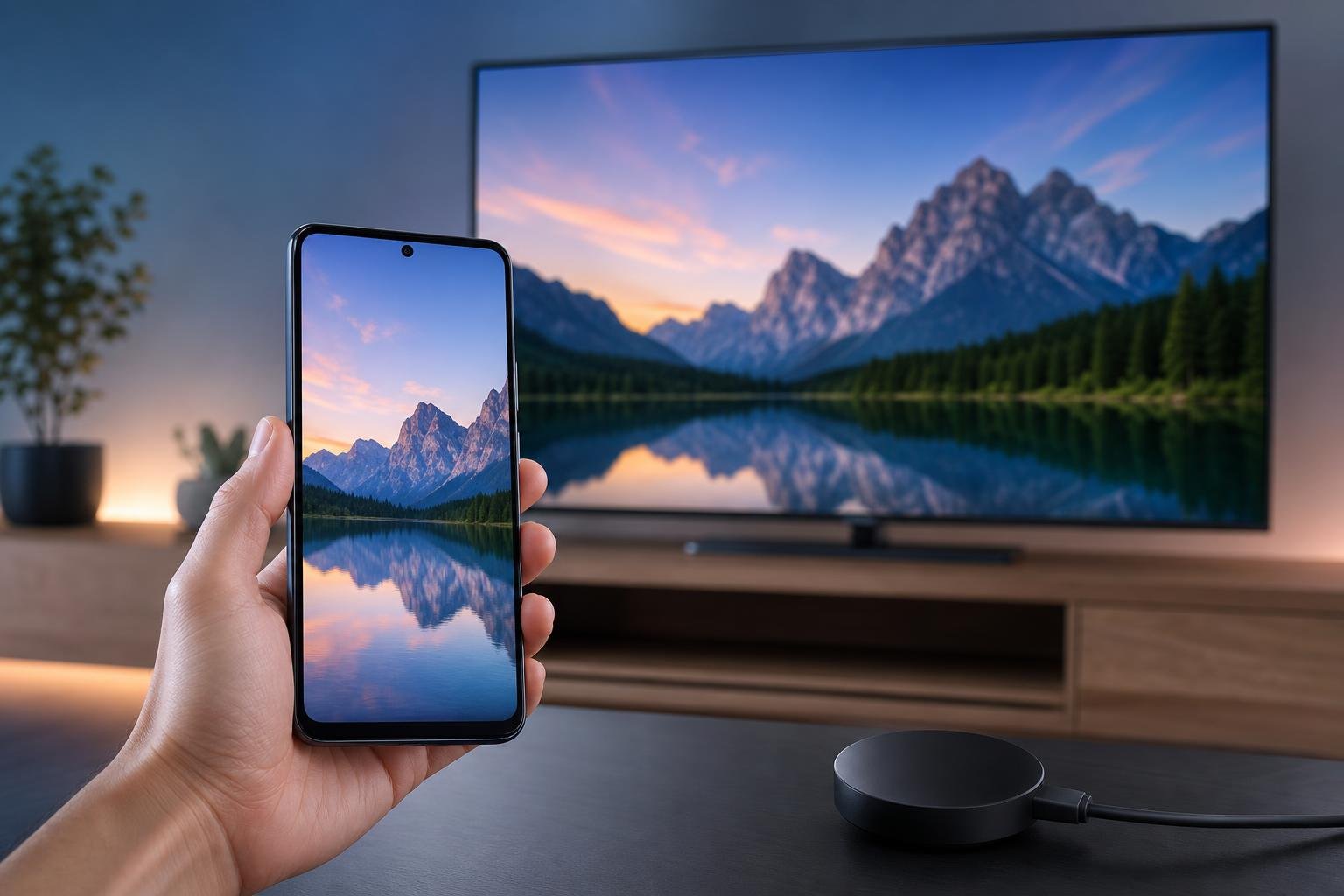 Come configurare la condivisione dello schermo su uno smartphone LG con Chromecast o una TV