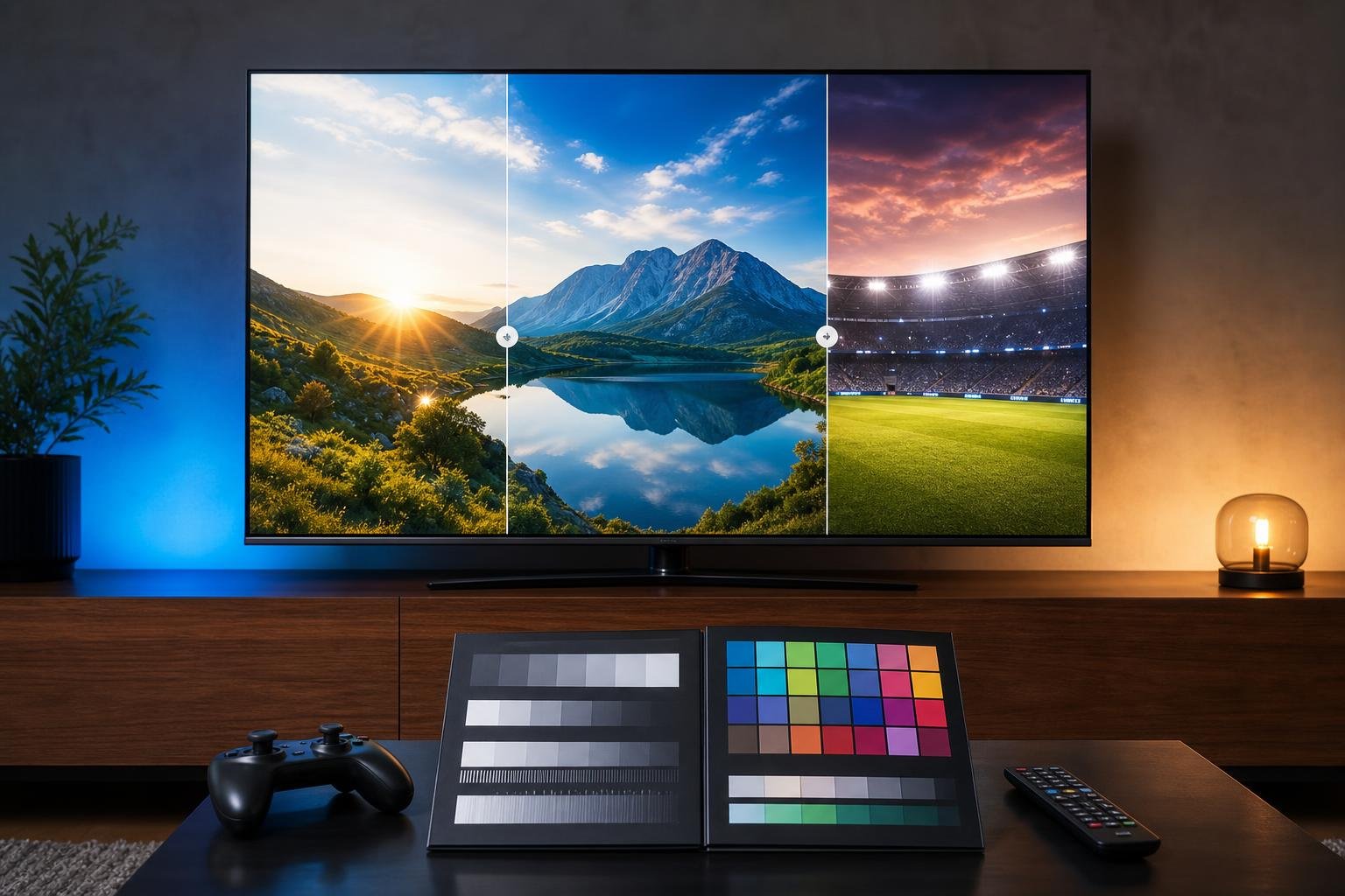 Come calibrare l’immagine di un TV LED per film, sport e videogiochi