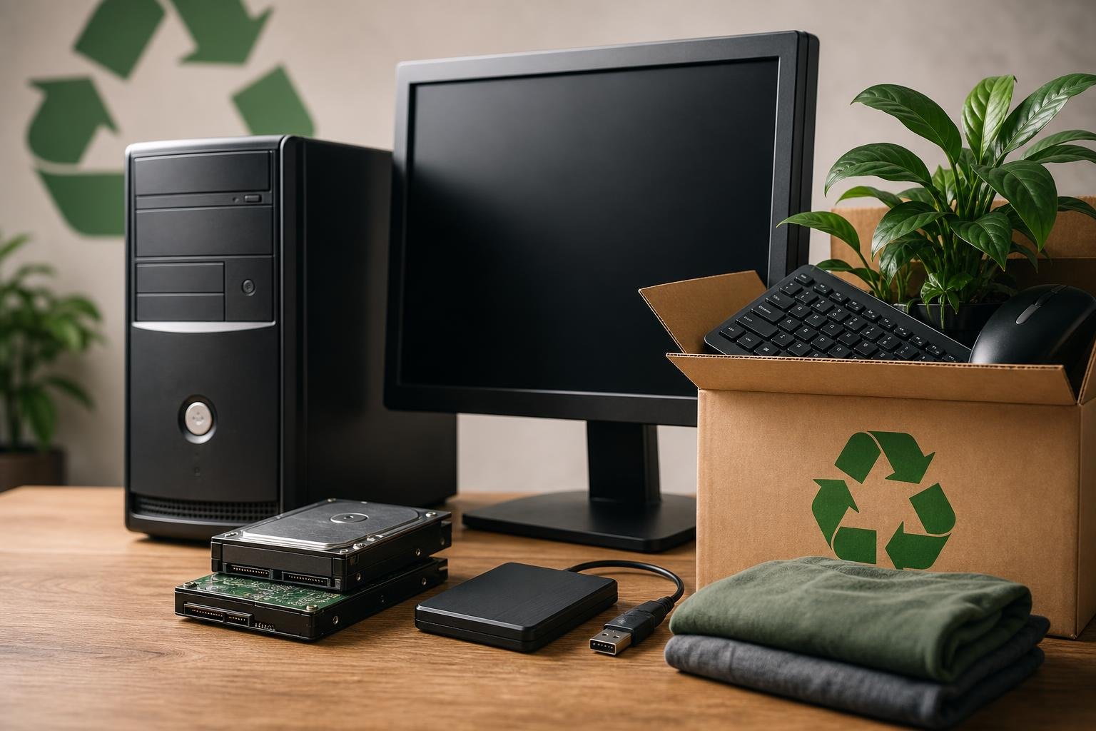 Come preparare un vecchio PC per la vendita o la donazione: backup, cancellazione sicura e riutilizzo
