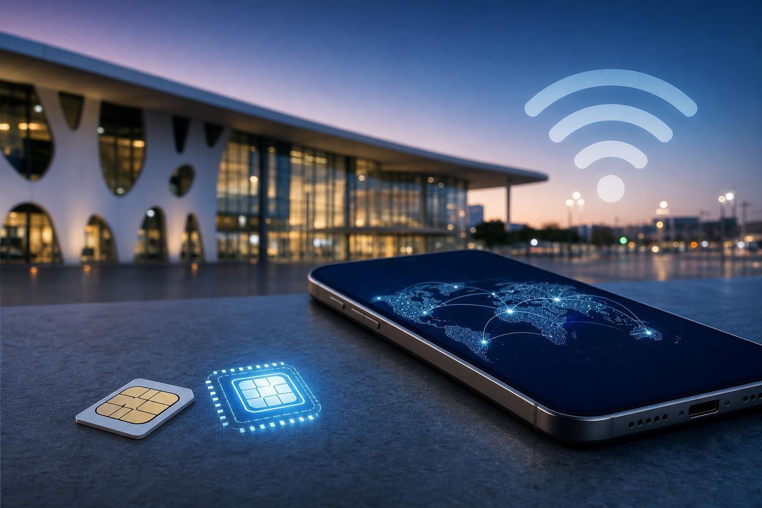Come usare una SIM o eSIM al Mobile World Congress: roaming, dati mobili e Wi‑Fi pubblico
