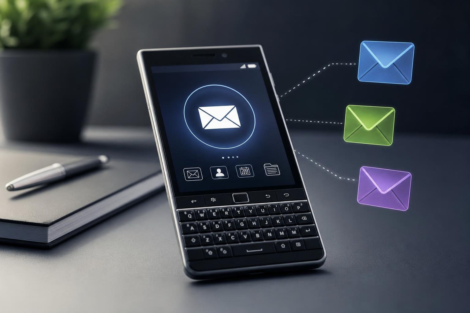 Come configurare un account email su uno smartphone BlackBerry e gestire più caselle