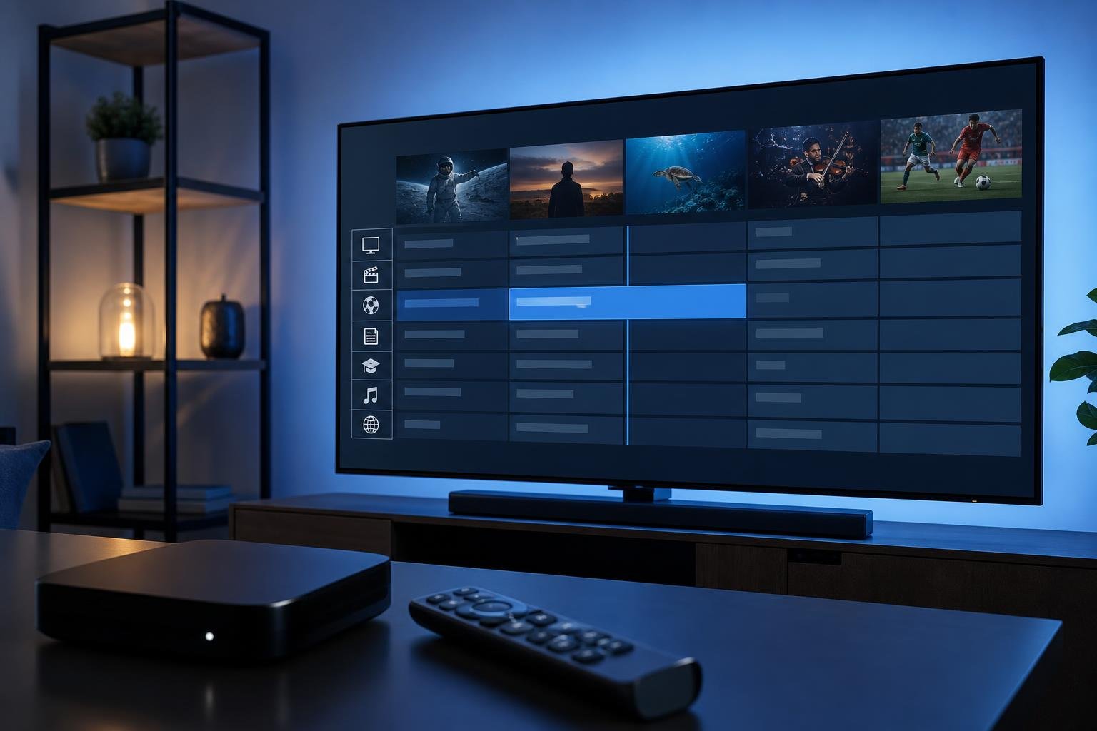 Come configurare e usare l’EPG nell’IPTV per visualizzare la guida dei programmi
