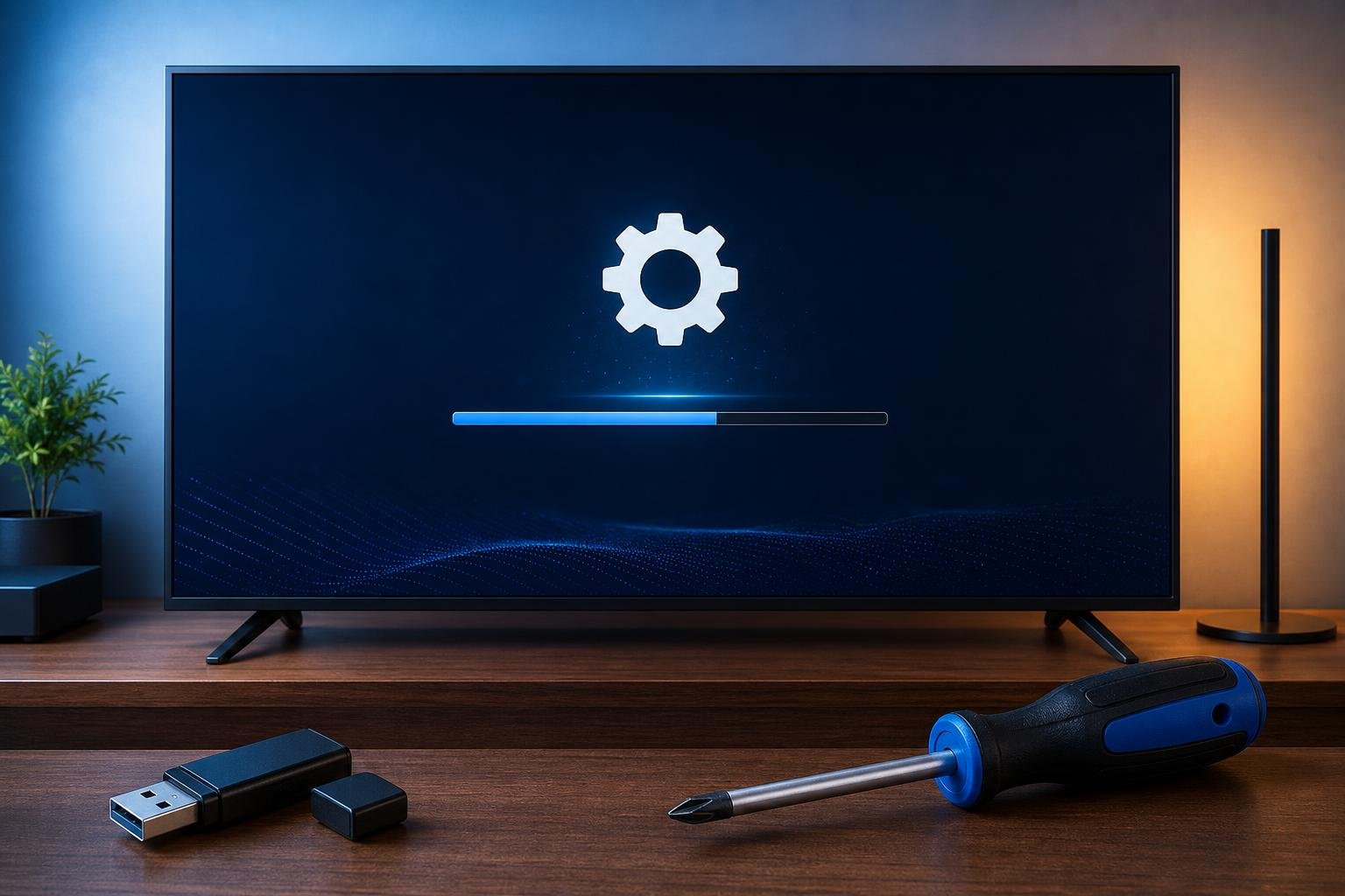 Come aggiornare il firmware di un TV LED e risolvere gli errori durante l’installazione