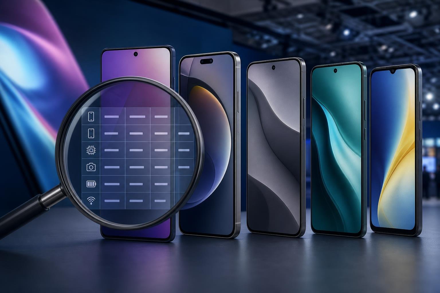 Come confrontare le schede tecniche degli smartphone presentati al Mobile World Congress