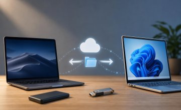 Come trasferire file tra MacBook e Windows: rete locale, chiavette USB e servizi cloud