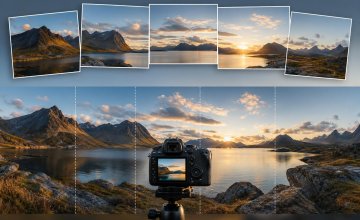 Come creare un’immagine panoramica unendo più fotografie