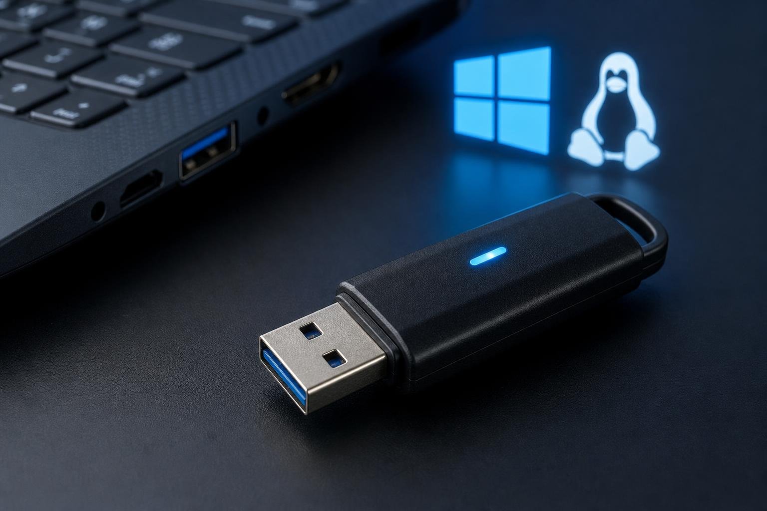 Come creare una chiavetta USB avviabile per installare Windows o Linux