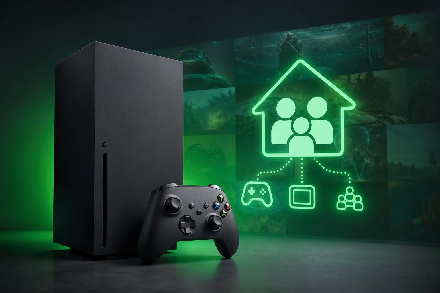 Come impostare la console Xbox principale e condividere giochi e abbonamenti in famiglia