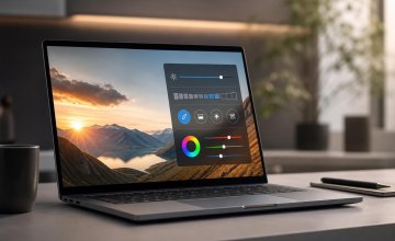 Come calibrare lo schermo di un Ultrabook e regolare ridimensionamento, luminosità e modalità colore