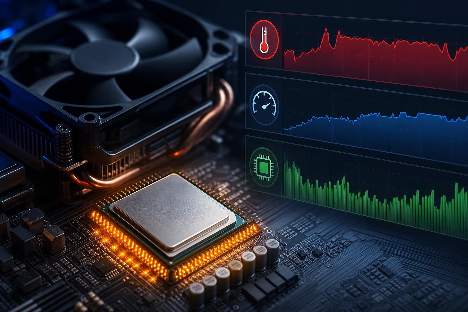 Come monitorare temperatura, frequenza e utilizzo del processore per individuare surriscaldamento e throttling