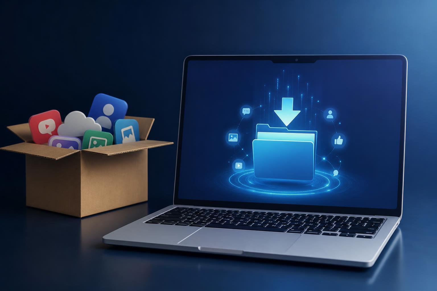 Come scaricare una copia dei propri dati dai social network