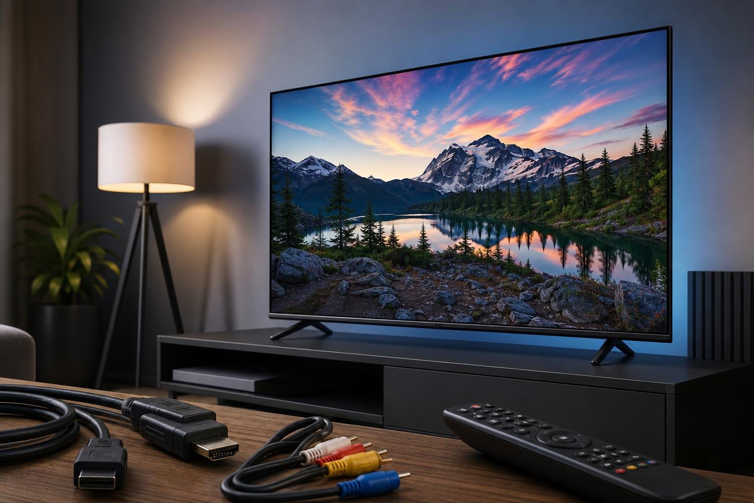 Come configurare un TV LED nuovo: collegamenti, account e impostazioni iniziali