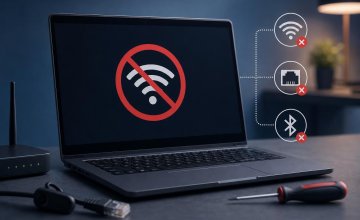 Notebook senza Internet: come diagnosticare e risolvere i problemi di Wi‑Fi, Ethernet e Bluetooth
