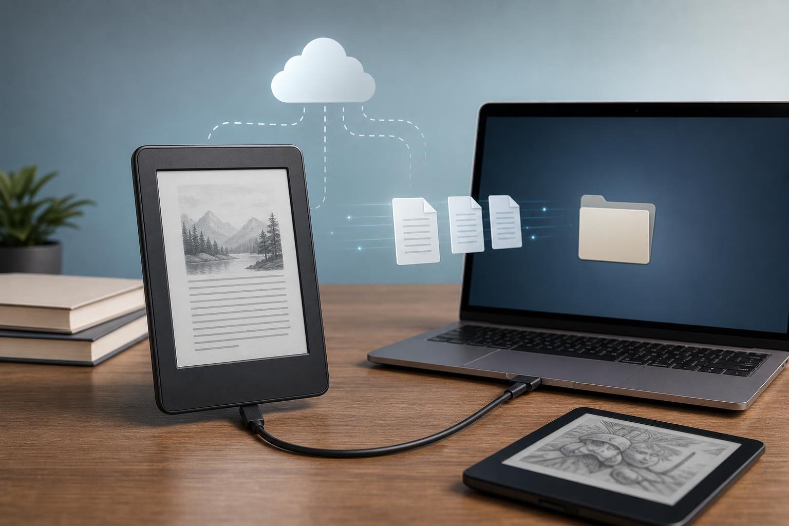 Come trasferire ebook su Kindle e altri lettori: USB, app e servizi cloud