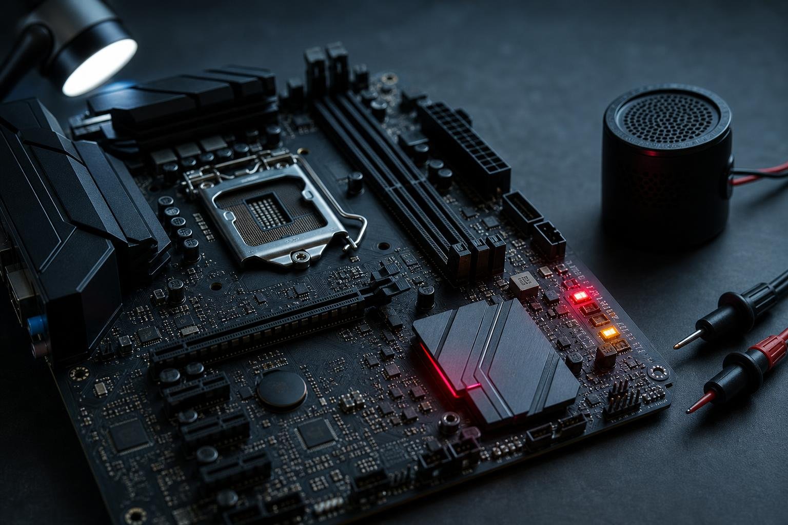 Come diagnosticare una scheda madre che non avvia il PC e interpretare beep, LED e codici POST