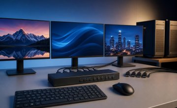 Come scegliere e configurare uno switch KVM per usare tastiera, mouse e monitor con più computer