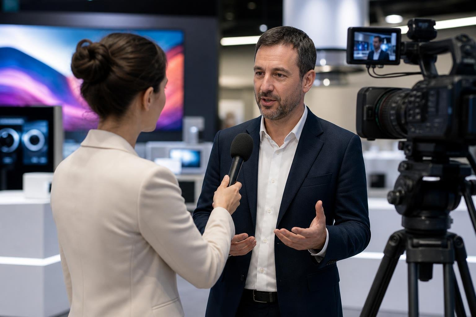 Come preparare e gestire un’intervista agli espositori durante IFA