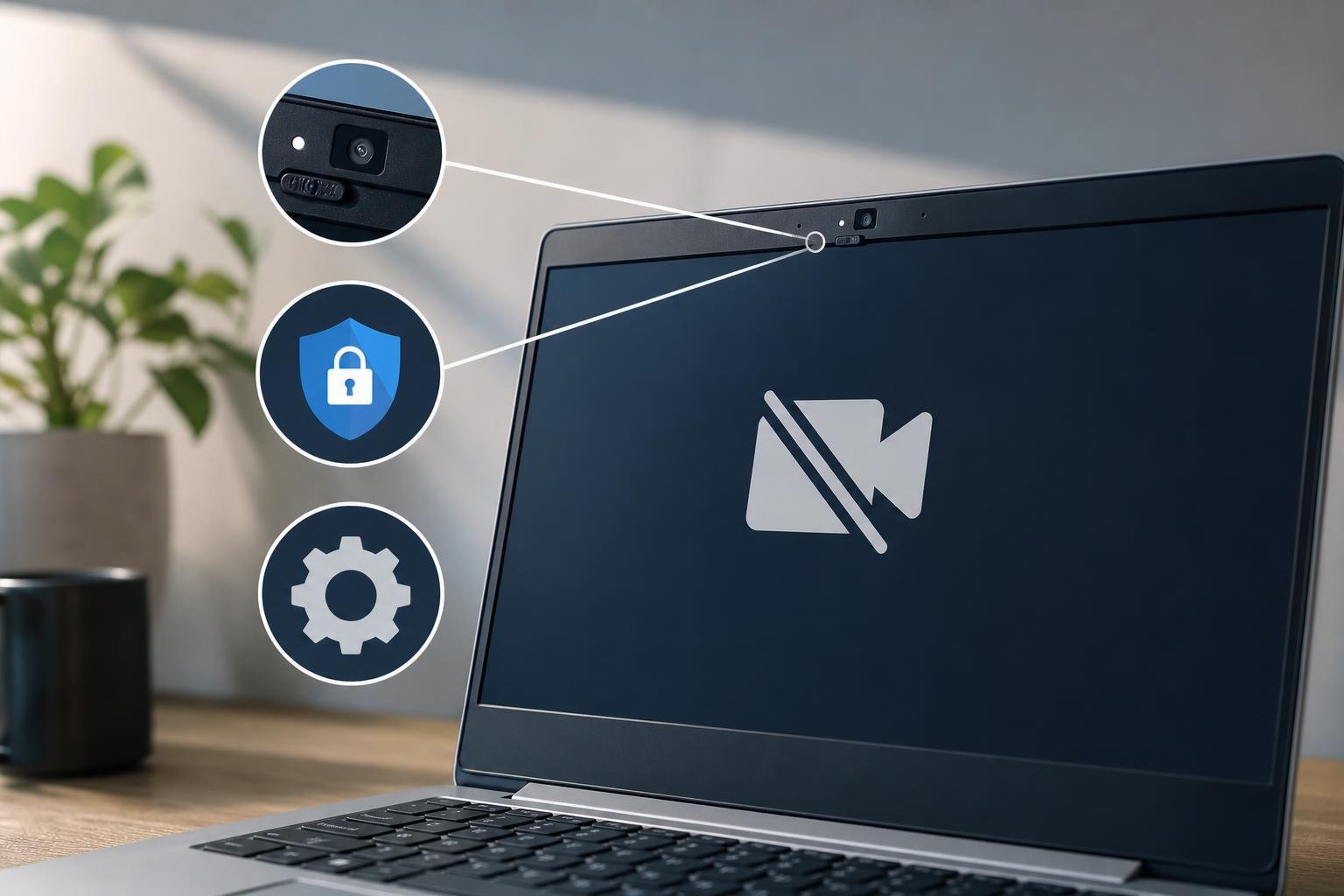 Come risolvere i problemi della webcam di un notebook: controlli, permessi e driver