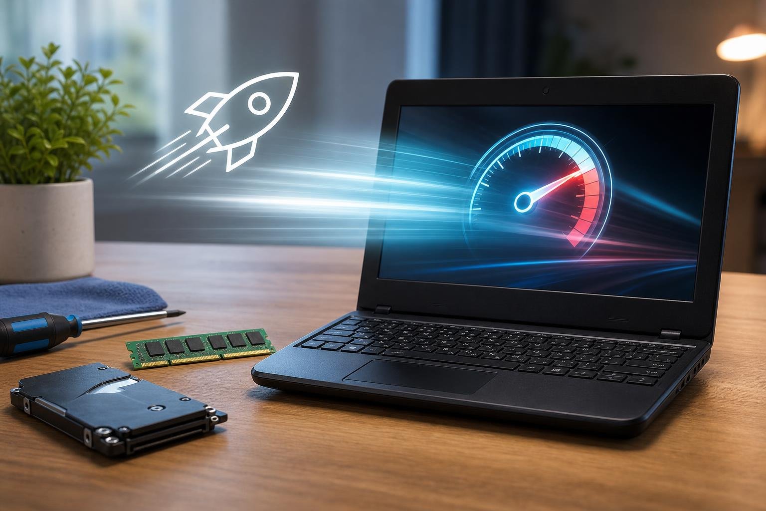 Come velocizzare un netbook lento senza cambiare computer