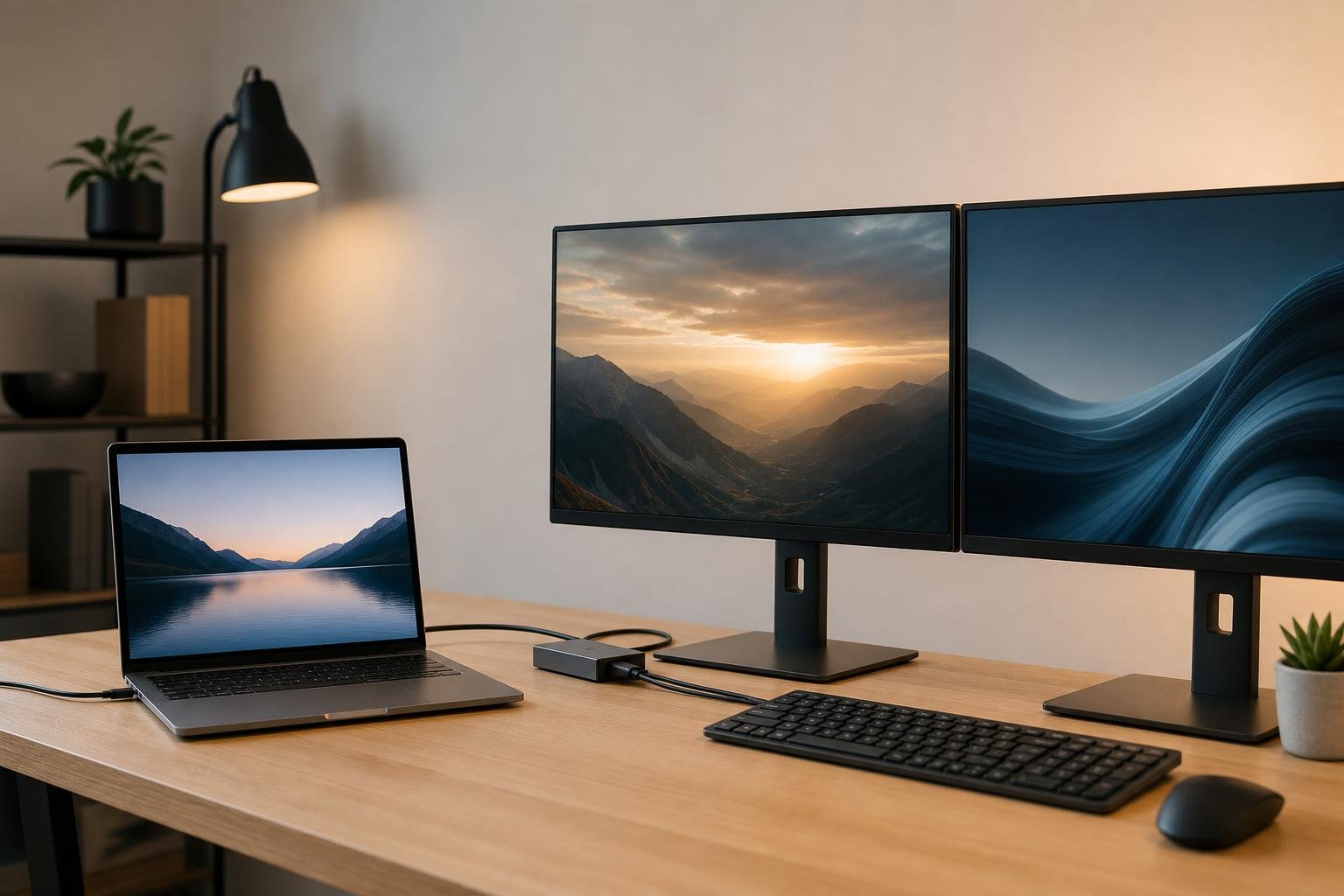 Come collegare un notebook a un monitor esterno e configurare più schermi