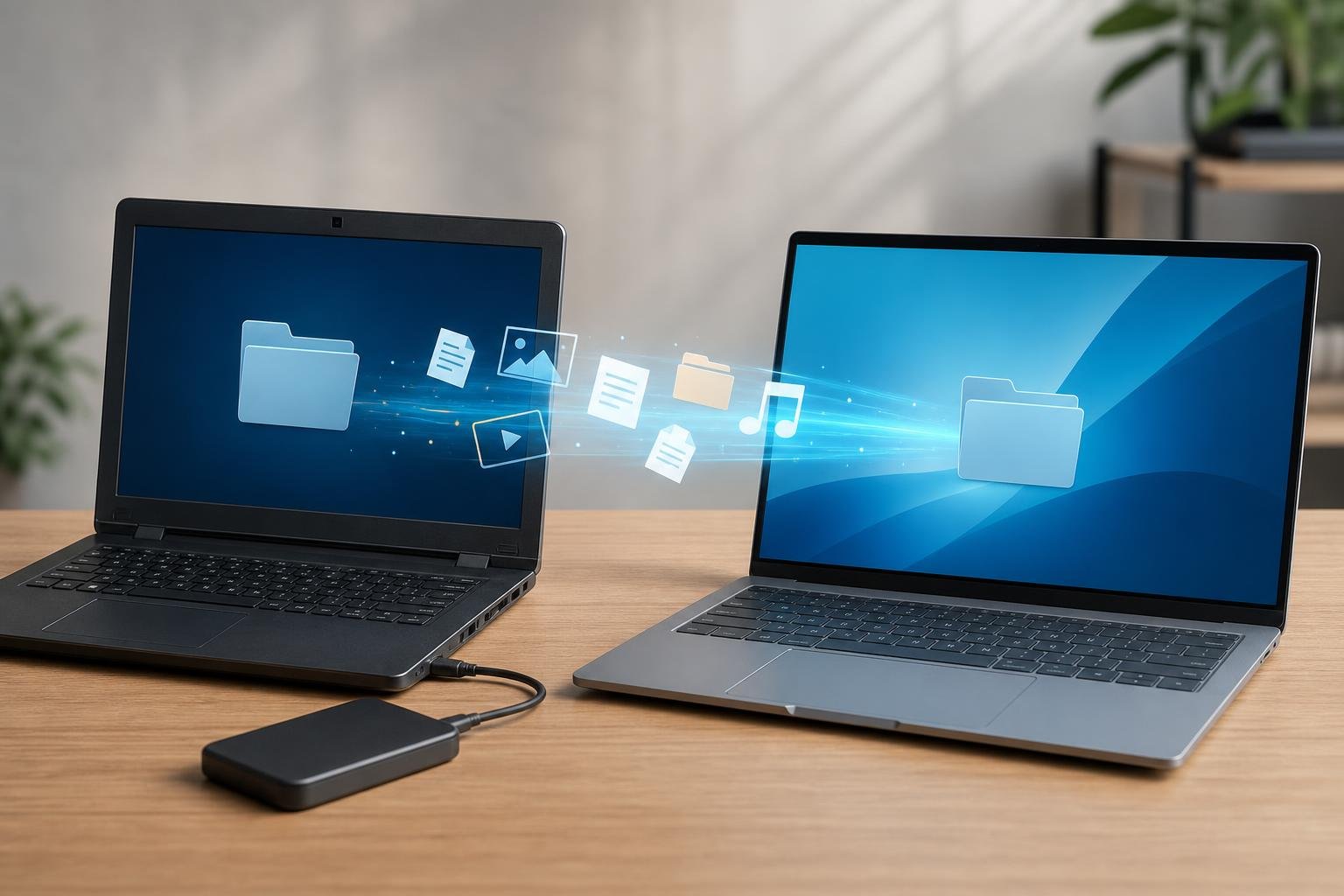 Come trasferire dati e impostazioni da un vecchio notebook a uno nuovo