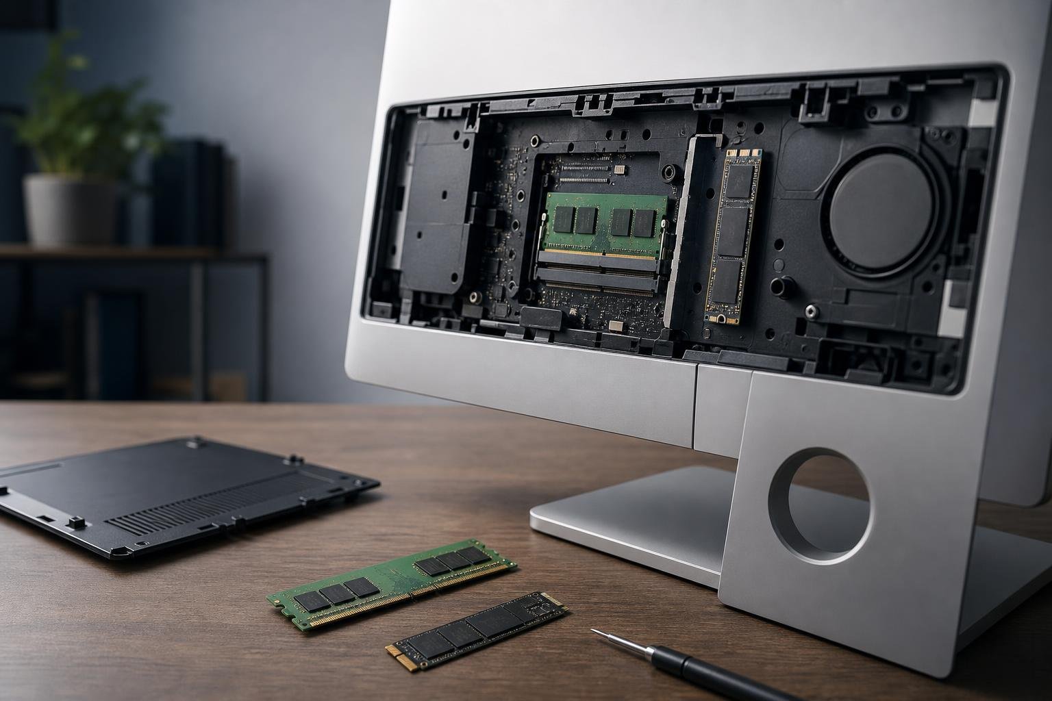 Come aggiornare RAM e SSD di un PC All-in-One verificando compatibilità, accessibilità e limiti hardware