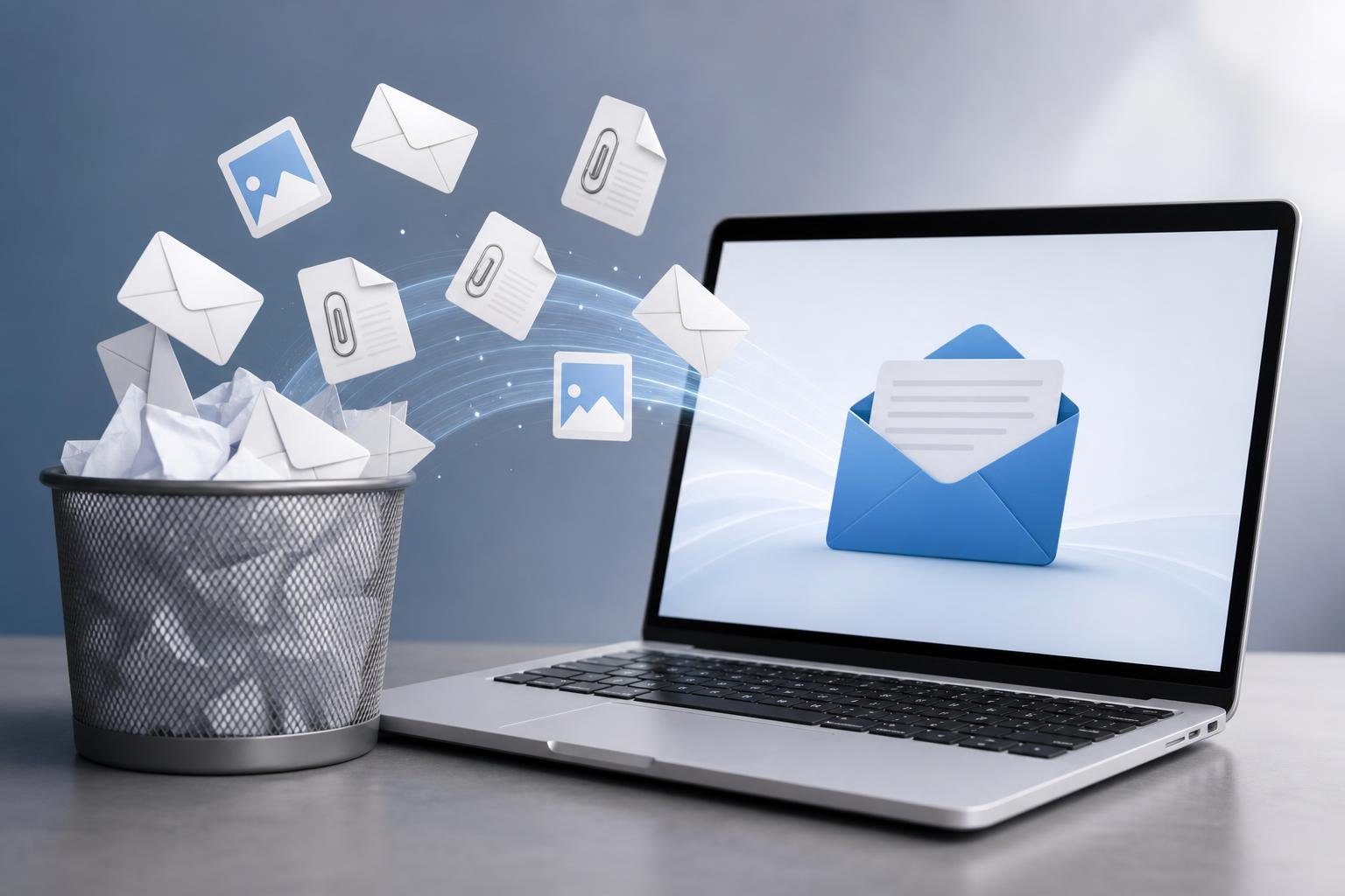 Come liberare spazio nella casella email eliminando allegati e messaggi pesanti