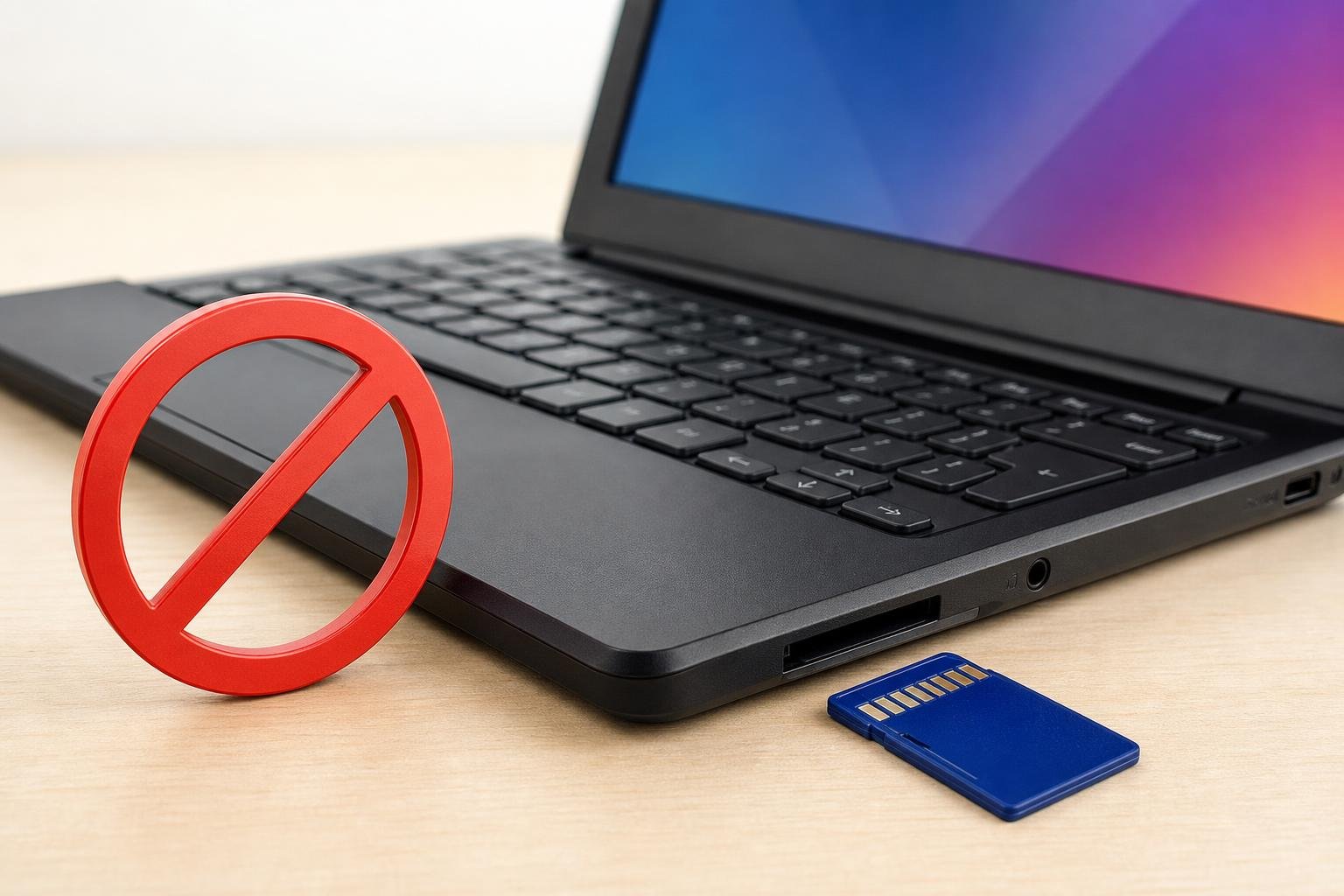 Netbook che non legge la scheda SD: controlli, driver e formattazione