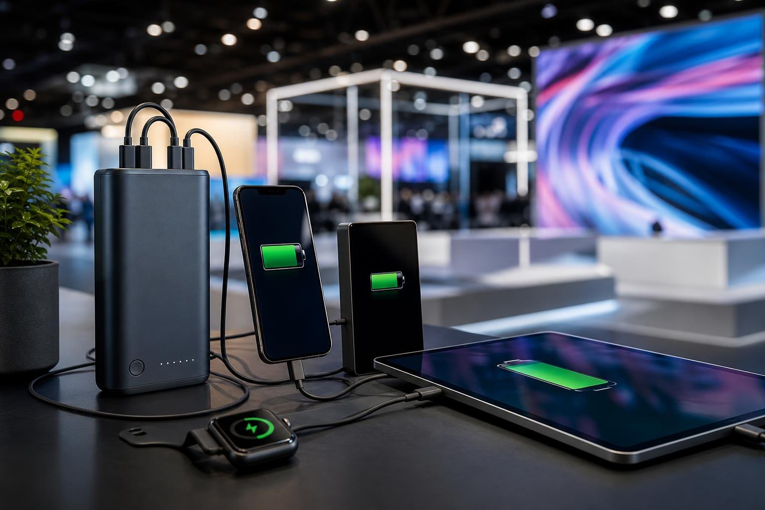 Come gestire batteria, ricarica e autonomia dei dispositivi durante il Mobile World Congress